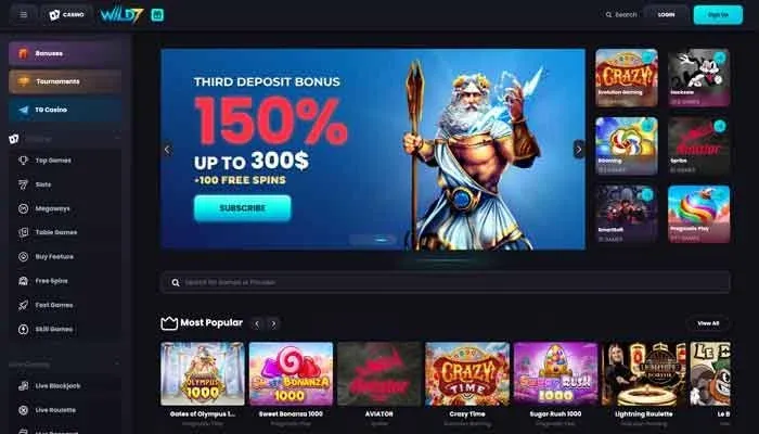 Wild7Bet Casino nyligt lanceret platform